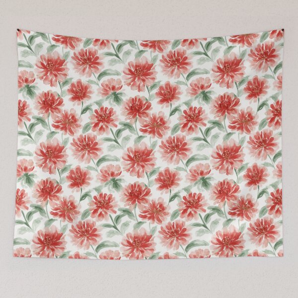 Item preview, Chic Zinnia Flower  - Retro Flower Floral - Baptism Gifts designed and sold by RoyalStarsPatts.