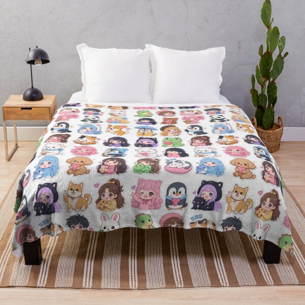 Item preview, Cute Kawaii Chibi Japanese characters beautiful love sweetheart pretty designed and sold by Vintage Designs +.