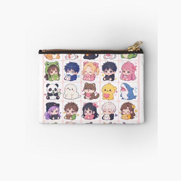Item preview, Cute Kawaii Chibi Japanese characters beautiful love sweetheart pretty designed and sold by Vintage Designs +.