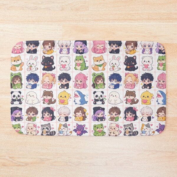 Item preview, Cute Kawaii Chibi Japanese characters beautiful love sweetheart pretty designed and sold by Vintage Designs +.