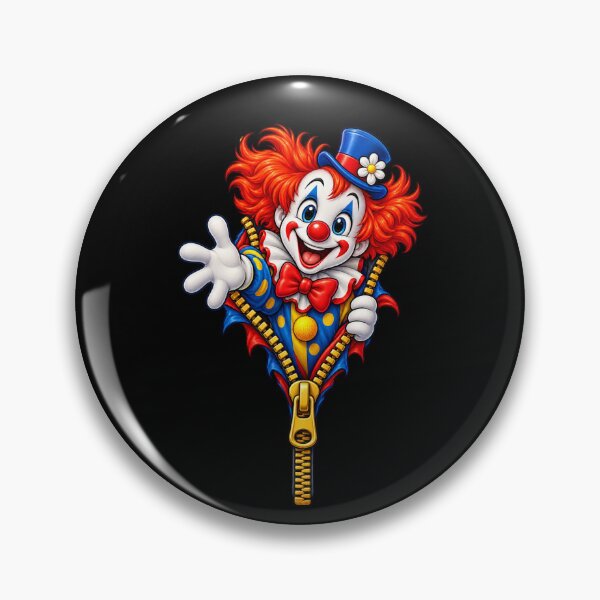 Item preview, Unzip your inner clown designed and sold by halibutgoatramb.