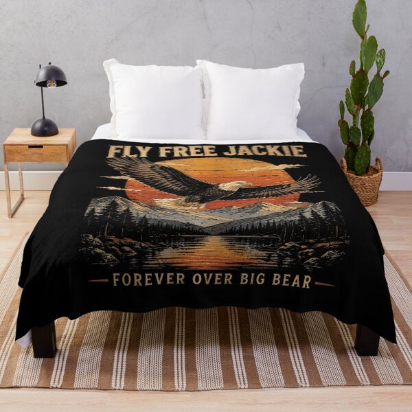 Item preview, Fly Free Jackie Eagle Memorial Tribute For Men Women designed and sold by Teansnack.