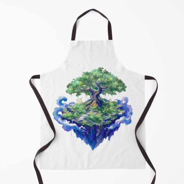 Item preview, enchanted floating island tree designed and sold by introvertarts.