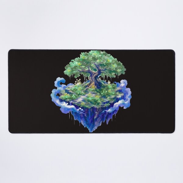 Item preview, enchanted floating island tree designed and sold by introvertarts.