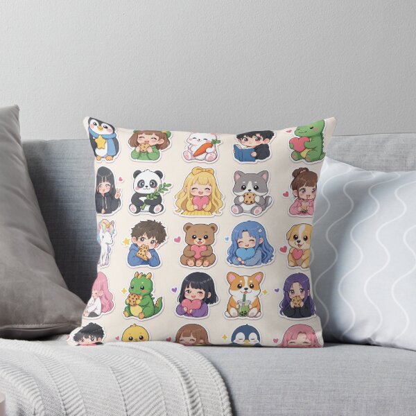 Item preview, Cute Kawaii Chibi Japanese characters beautiful love sweetheart pretty designed and sold by Vintage Designs +.