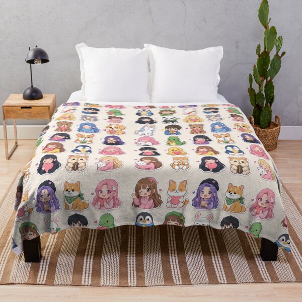 Item preview, Cute Kawaii Chibi Japanese characters beautiful love sweetheart pretty designed and sold by Vintage Designs +.