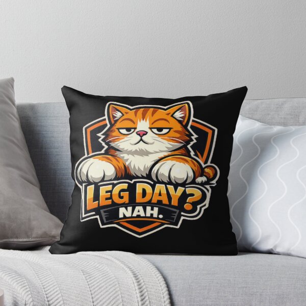 Item preview, My Spirit Animal Skipped Leg Day Too Funny Cat – Sarcastic Gym Cat Lover Design designed and sold by AYACHI90.