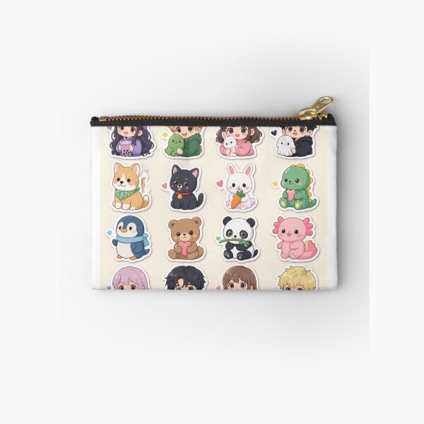 Item preview,  Cute Kawaii Chibi Japanese characters beautiful love sweetheart pretty designed and sold by Vintage Designs +.