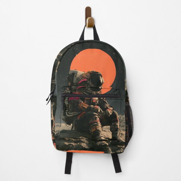 Item preview, Japanese Ukiyoe Astronaut Vintage Space Samurai Art designed and sold by GrinGalore.