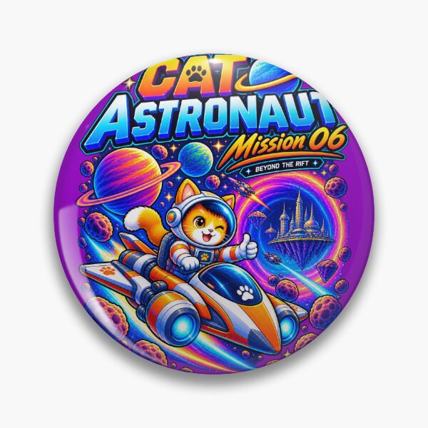 Item preview, Cat Astronaut Mission 06 – Beyond the Rift designed and sold by BYVOK.