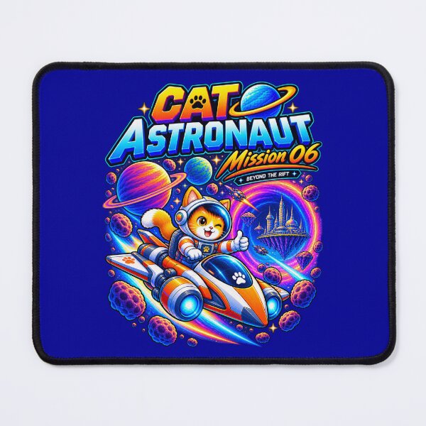 Item preview, Cat Astronaut Mission 06 – Beyond the Rift designed and sold by BYVOK.