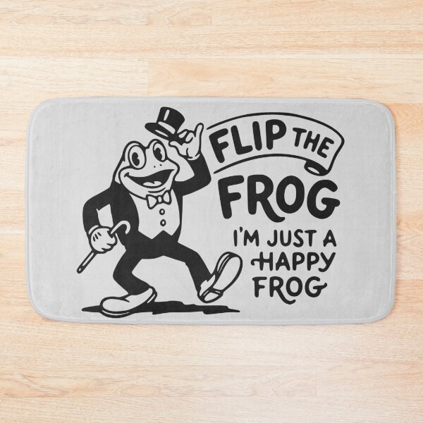 Item preview, Flip The Frog Retro 1930s Rubber Hose Cartoon | I'm Just a Happy Frog designed and sold by VoglR.