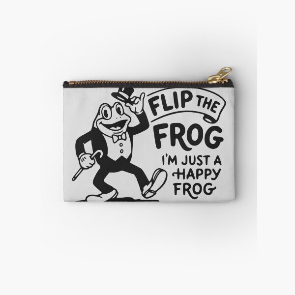 Item preview, Flip The Frog Retro 1930s Rubber Hose Cartoon | I'm Just a Happy Frog designed and sold by VoglR.
