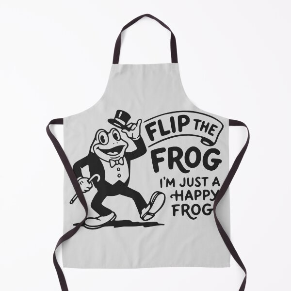 Item preview, Flip The Frog Retro 1930s Rubber Hose Cartoon | I'm Just a Happy Frog designed and sold by VoglR.