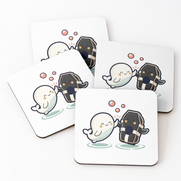 Item preview, Moby Dick: White Whale and Coffin High Five designed and sold by Fenay Designs.
