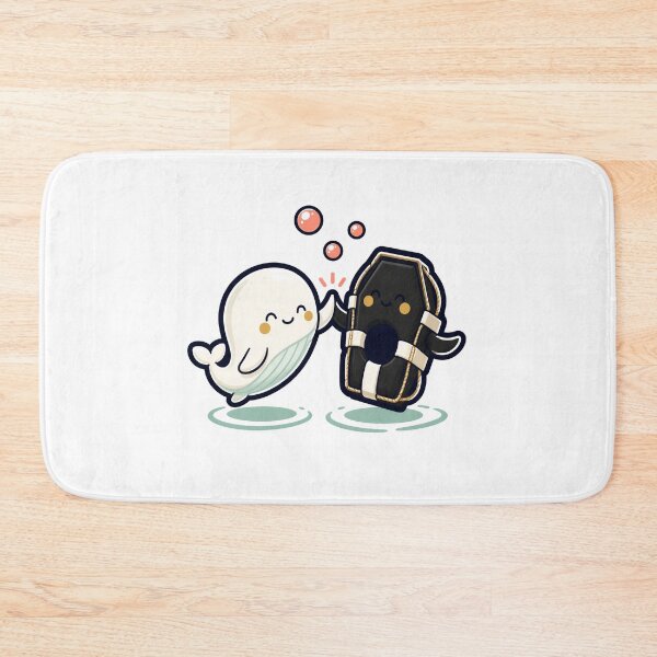 Item preview, Moby Dick: White Whale and Coffin High Five designed and sold by Fenay Designs.
