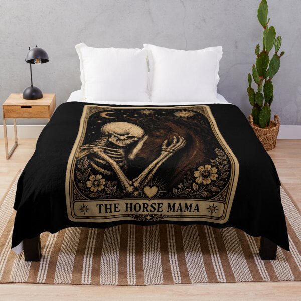 Item preview, Skeleton and Horse Embrace Art for Horse Lovers Halloween designed and sold by rafaeltto.