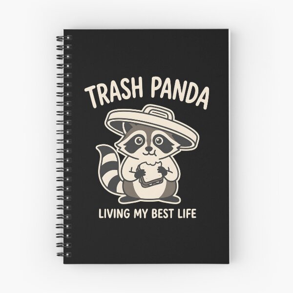 Item preview, Trash Panda Raccoon Living My Best Life | Funny Raccoon Lover designed and sold by StickerNestYou.