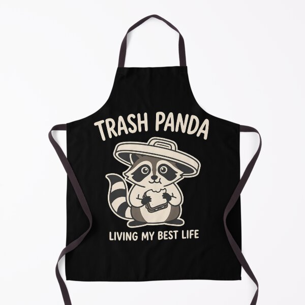 Item preview, Trash Panda Raccoon Living My Best Life | Funny Raccoon Lover designed and sold by StickerNestYou.