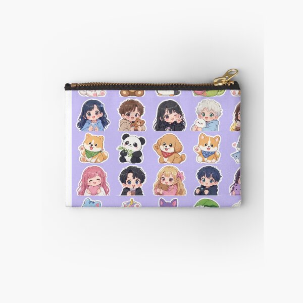 Item preview, Cute Kawaii Chibi Japanese characters beautiful love sweetheart pretty designed and sold by Vintage Designs +.