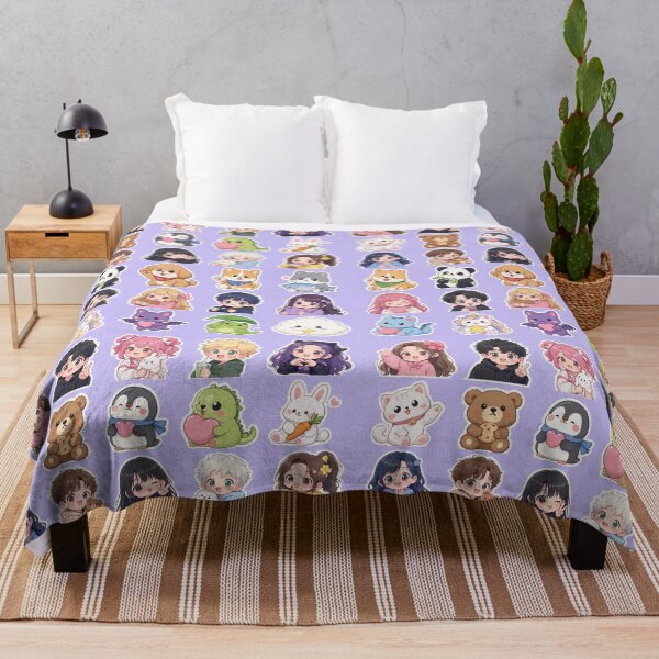 Item preview, Cute Kawaii Chibi Japanese characters beautiful love sweetheart pretty designed and sold by Vintage Designs +.