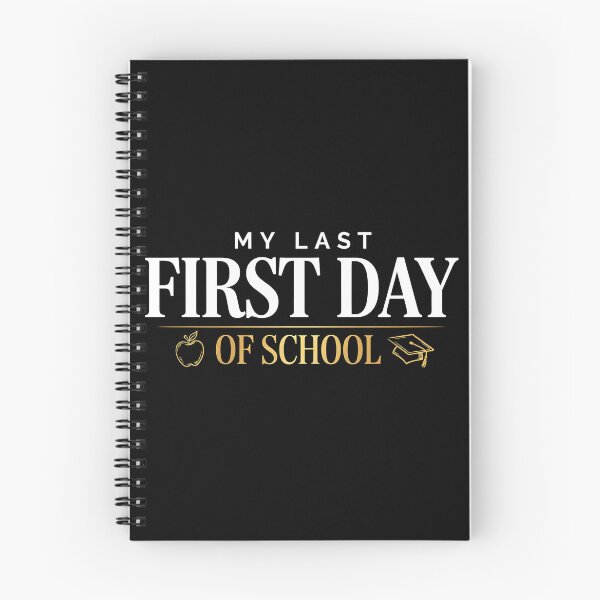 Item preview, My Last First Day of School Retiring Teacher New Chapter designed and sold by Redgiant87x.