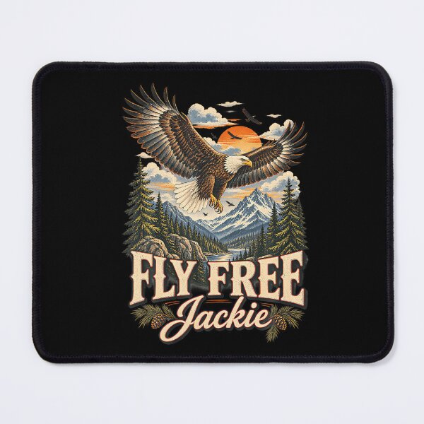 Item preview, Jackie Fly Free Big Bear Eagle California Wildlife Tribute designed and sold by Teansnack.