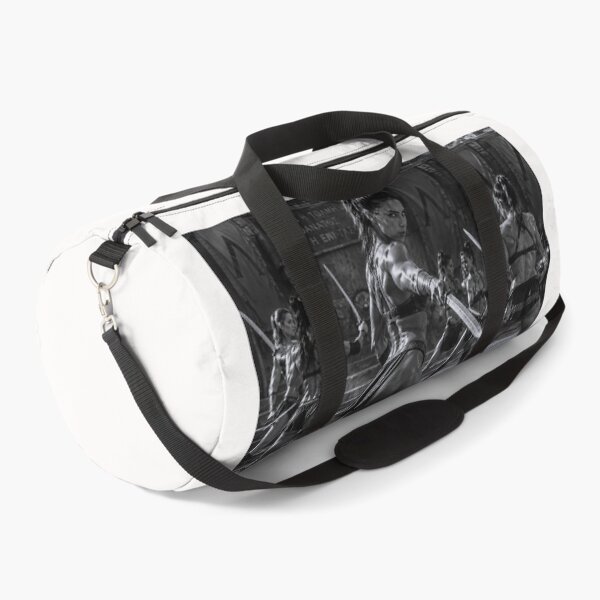 Item preview, Spartan Warrior Women Training – Black & White Ancient Greece Art designed and sold by Ancient-Era.