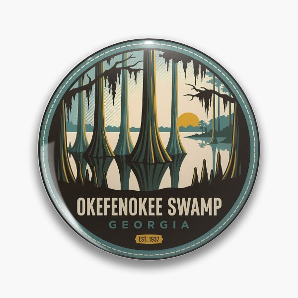 Item preview, Okefenokee Swamp Georgia designed and sold by DetourDgn.