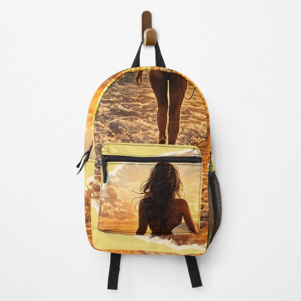 Item preview, Sunrise Surfer Girl designed and sold by gotucoveredart.