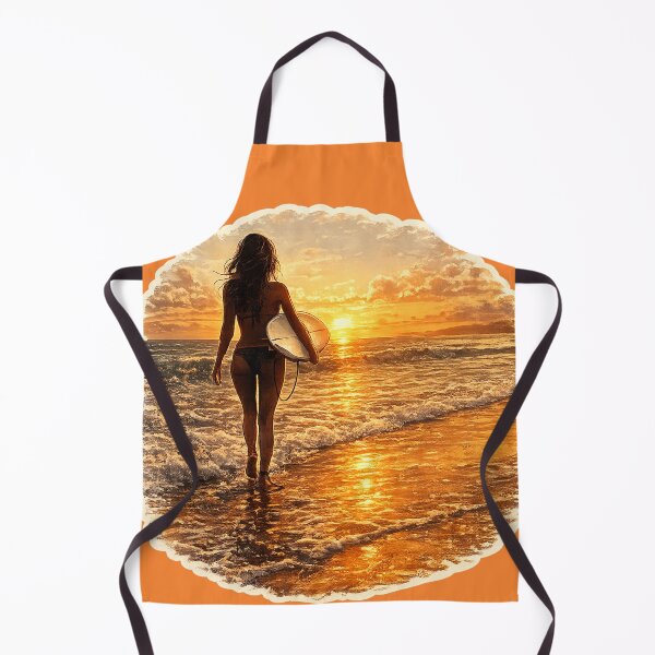 Item preview, Sunrise Surfer Girl designed and sold by gotucoveredart.