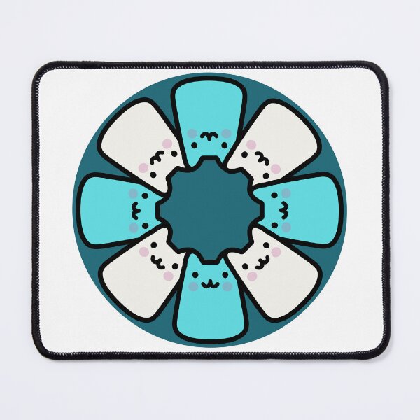Item preview, Cute Green Cat in Circle designed and sold by Imjustclicking.