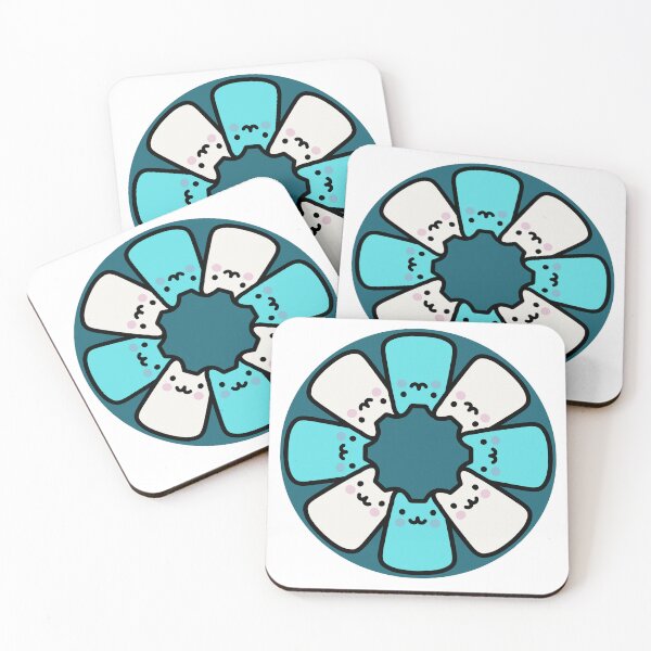 Item preview, Cute Green Cat in Circle designed and sold by Imjustclicking.