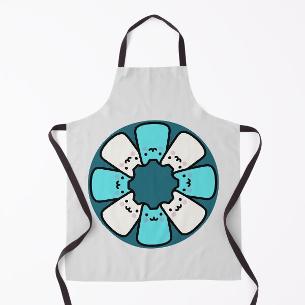 Item preview, Cute Green Cat in Circle designed and sold by Imjustclicking.