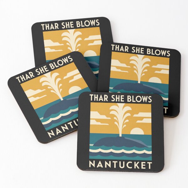 Item preview, Moby Dick: Thar She Blows Nantucket Sunset designed and sold by Fenay Designs.