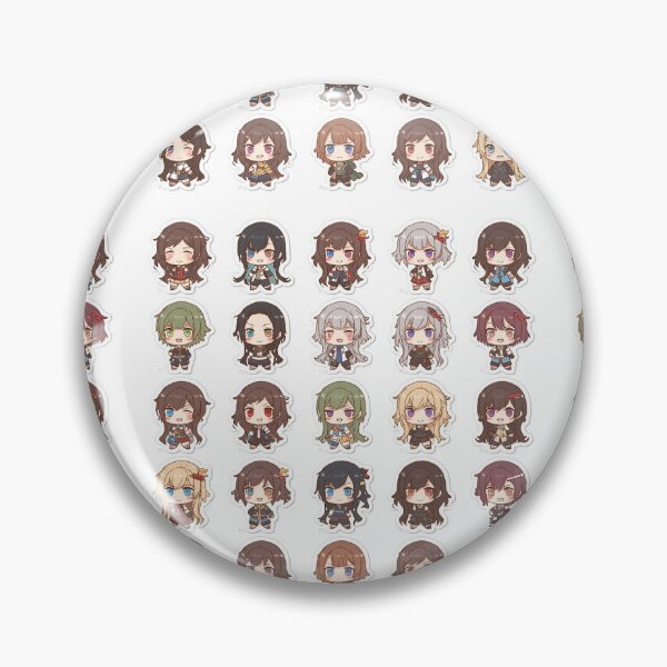 Item preview, Cute Kawaii Chibi Japanese characters beautiful love sweetheart pretty designed and sold by Vintage Designs +.