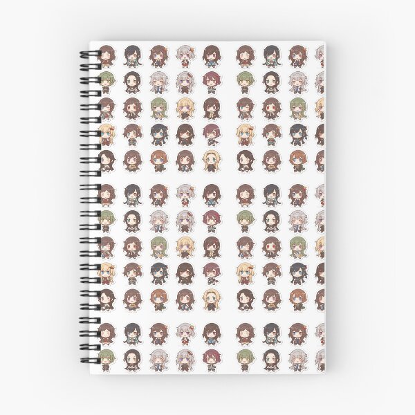 Item preview, Cute Kawaii Chibi Japanese characters beautiful love sweetheart pretty designed and sold by Vintage Designs +.