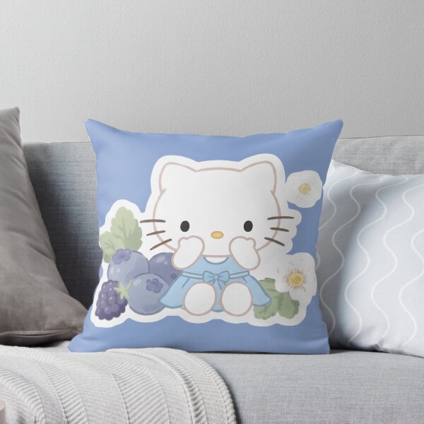 Item preview, Soft Pastel Hello Kitty Berries | Cute Cottagecore Aesthetic Design designed and sold by CyberCreatives.