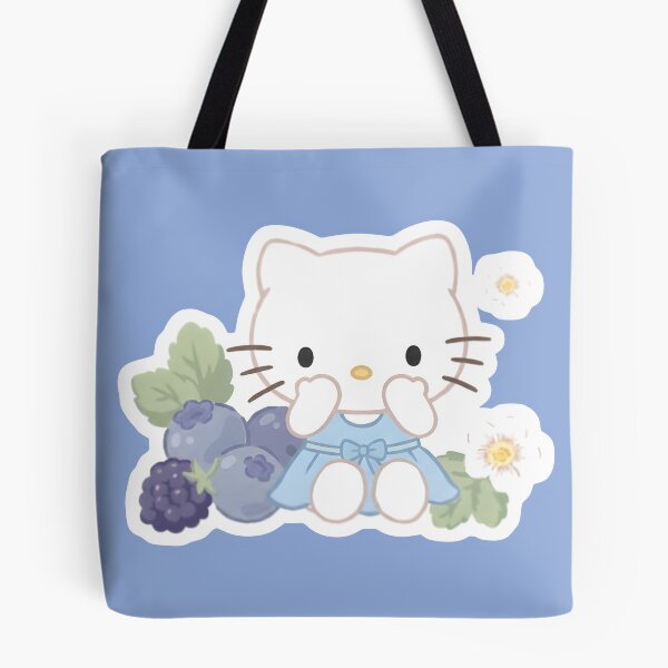 Item preview, Soft Pastel Hello Kitty Berries | Cute Cottagecore Aesthetic Design designed and sold by CyberCreatives.
