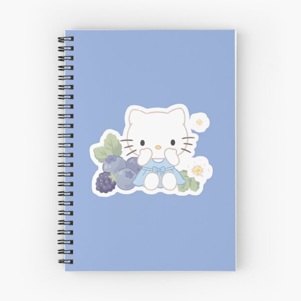 Item preview, Soft Pastel Hello Kitty Berries | Cute Cottagecore Aesthetic Design designed and sold by CyberCreatives.
