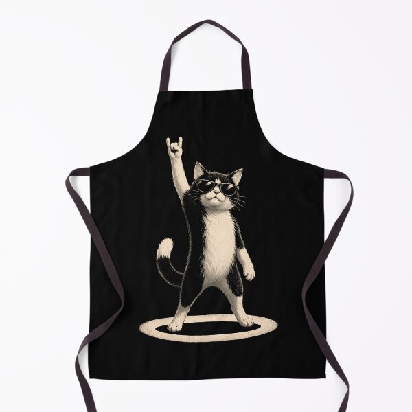 Item preview, Cool cat rocking out in sunglasses designed and sold by rafaeltto.