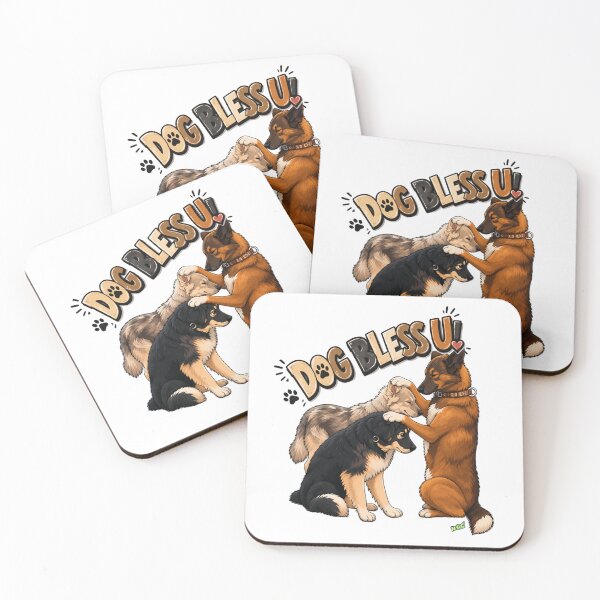 Item preview, Dog Bless U! Funny Dog Blessing Cartoon designed and sold by YOFANTZ!.