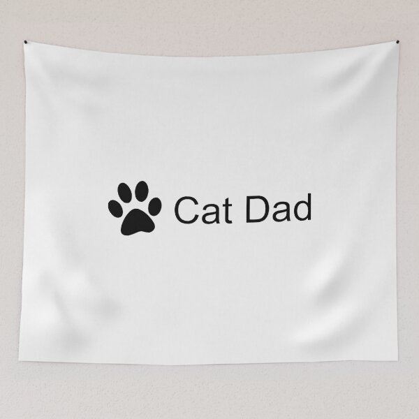 Item preview, Cat Dad Paw Print Design designed and sold by OlyvieArt.