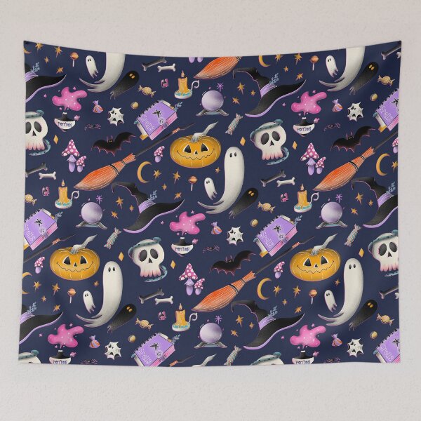 Item preview, Halloween pattern designed and sold by natinart.
