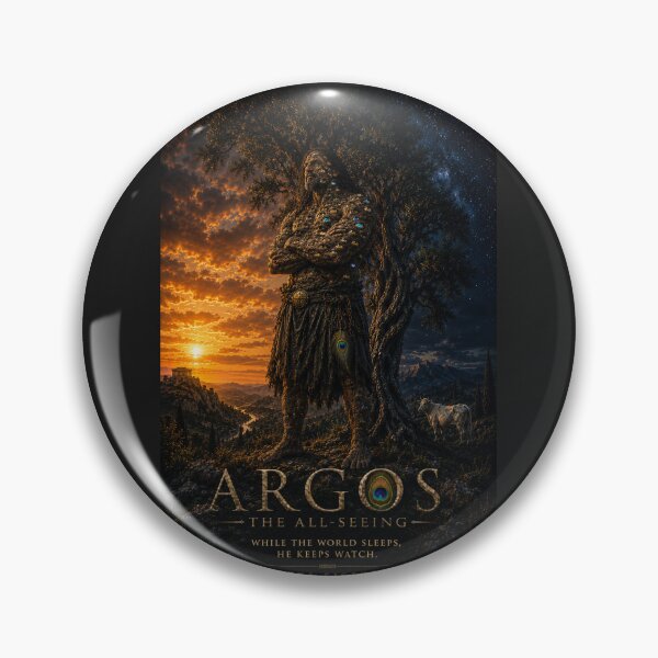 Item preview, Argus Panoptes — The Hundred-Eyed Giant | Greek Mythology designed and sold by Pop, Culture and Stuff.