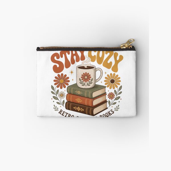 Item preview, Stay Cozy Retro Coffee Books Vintage Aesthetic designed and sold by Coffread.