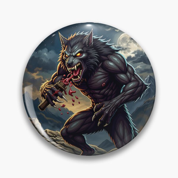 Item preview, Werewolf Ripping Off Meme T-Shirt, Full Moon Werewolf Gift, Gothic Wolf Horror Graphic Tee, Alpha Monster Dark Fantasy Art designed and sold by pawsome purrfect.