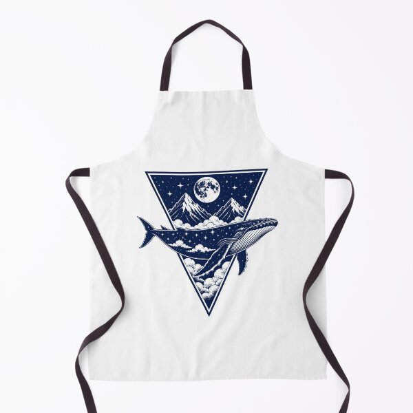 Item preview, Moby Dick: Cosmic Whale Under a Mountain Moon designed and sold by Fenay Designs.