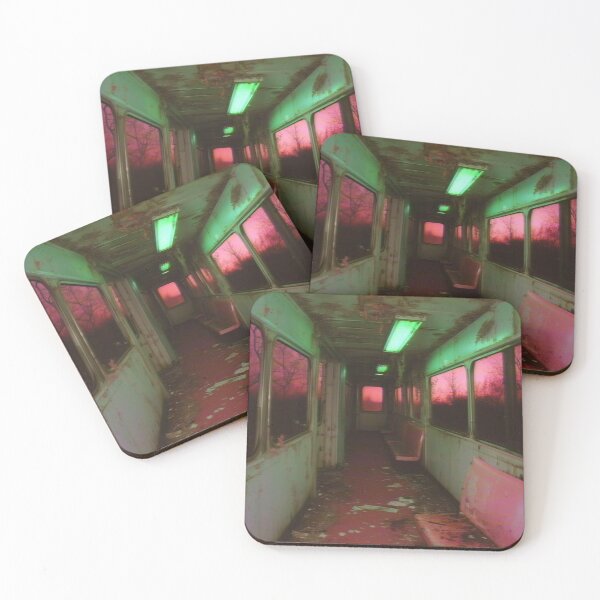 Item preview, Abandoned Train | Liminal | VHS Art designed and sold by dreamexe.