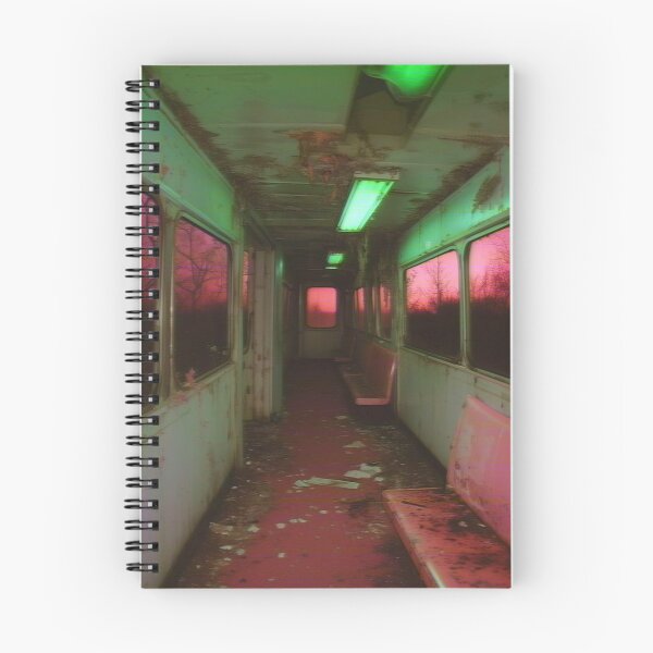 Item preview, Abandoned Train | Liminal | VHS Art designed and sold by dreamexe.